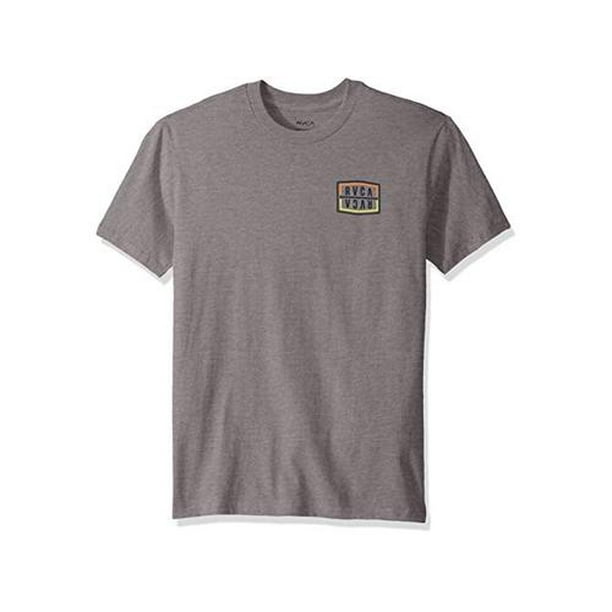 RVCA Mens Industry Line Short Sleeve Crew Neck T-Shirt RVCA Mens Industry Line Short Sleeve Crew Neck T-Shirt